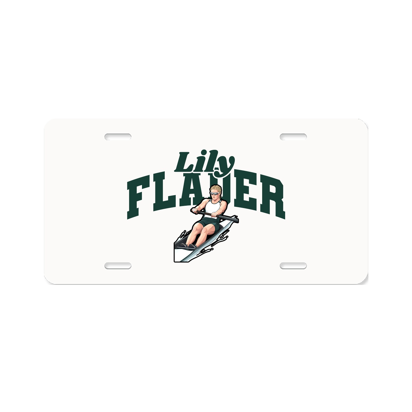 License Plate — Signature Arch in Classic