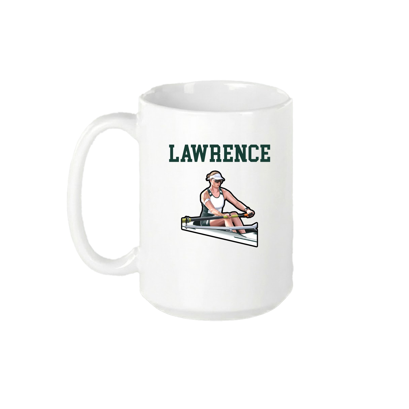 15oz Coffee Mug — Shirsey in White