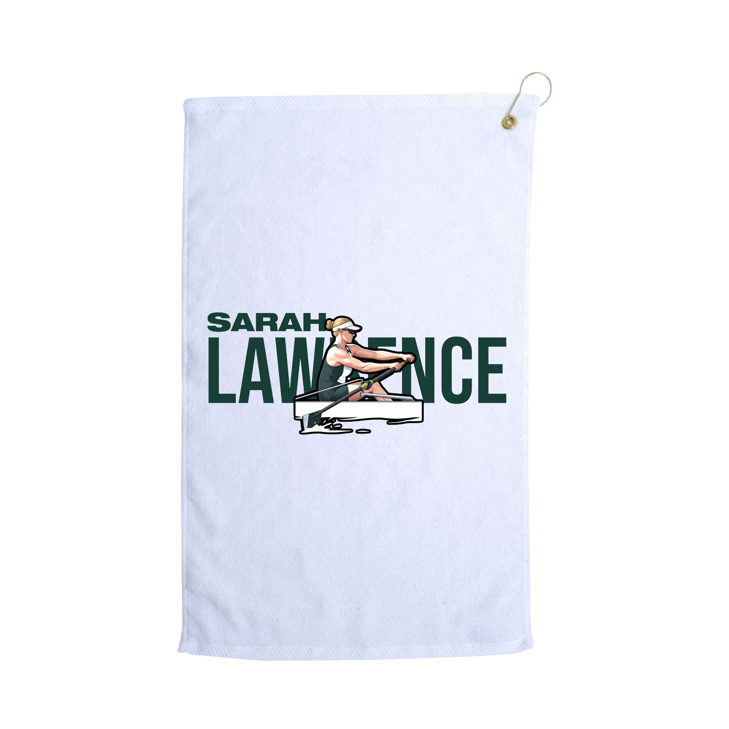 Golf Towel — Player Name in White