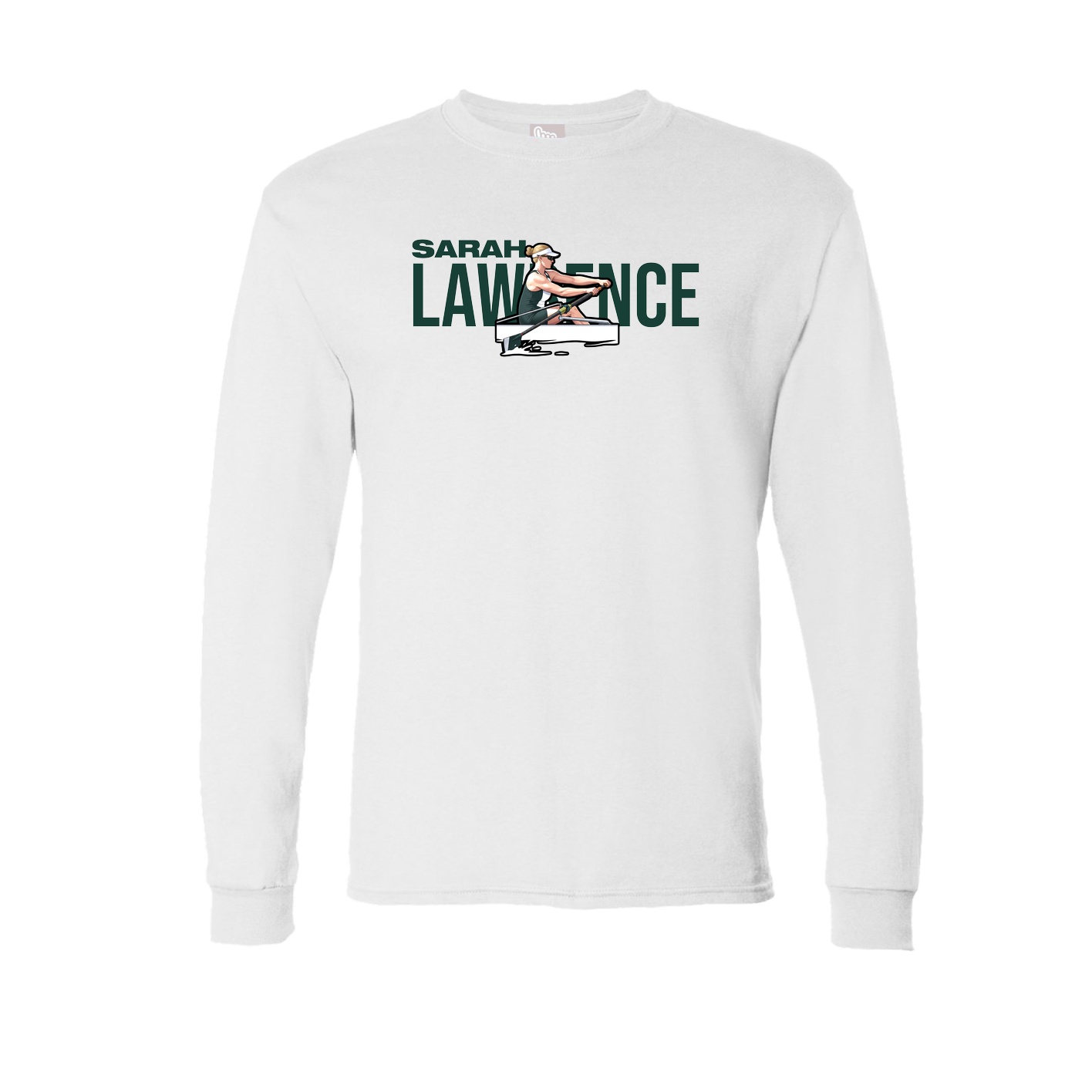 Long Sleeve Tee — Player Name in White