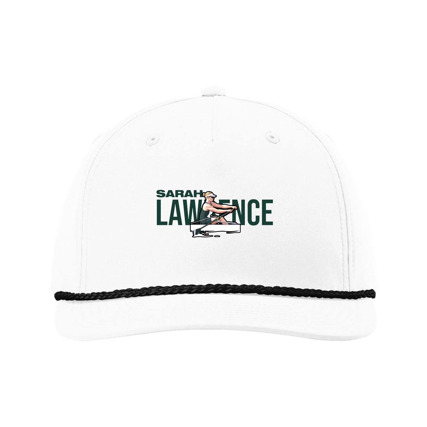 Five-Panel Classic Rope Cap — Player Name in White