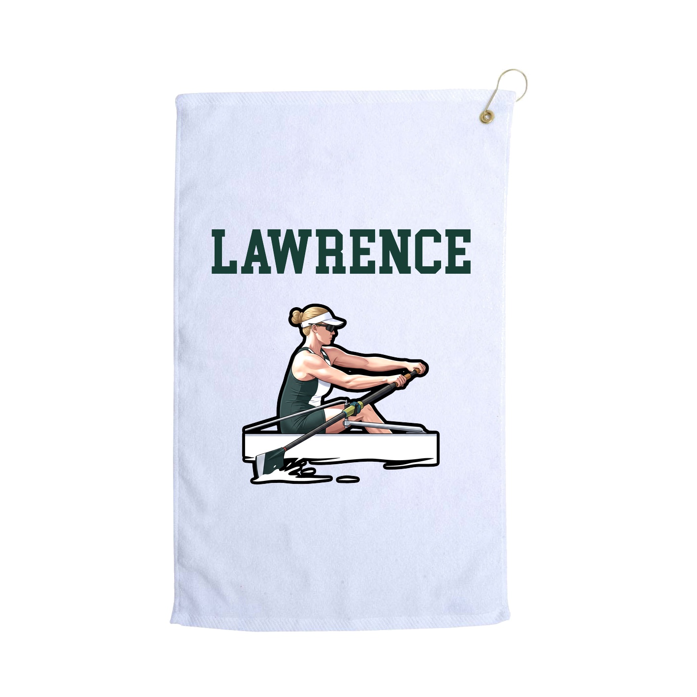 Golf Towel — Shirsey in White