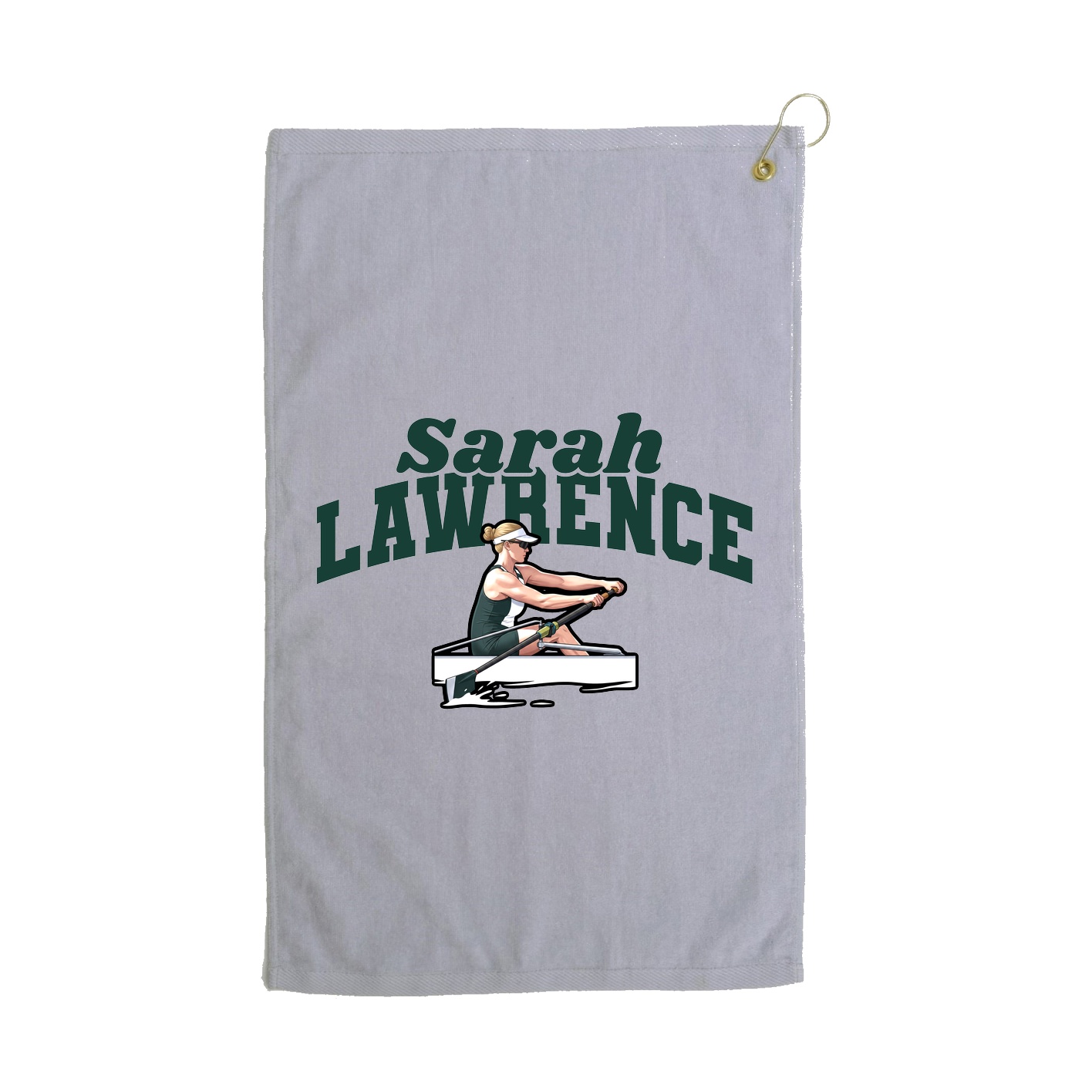Golf Towel — Signature Arch in Grey