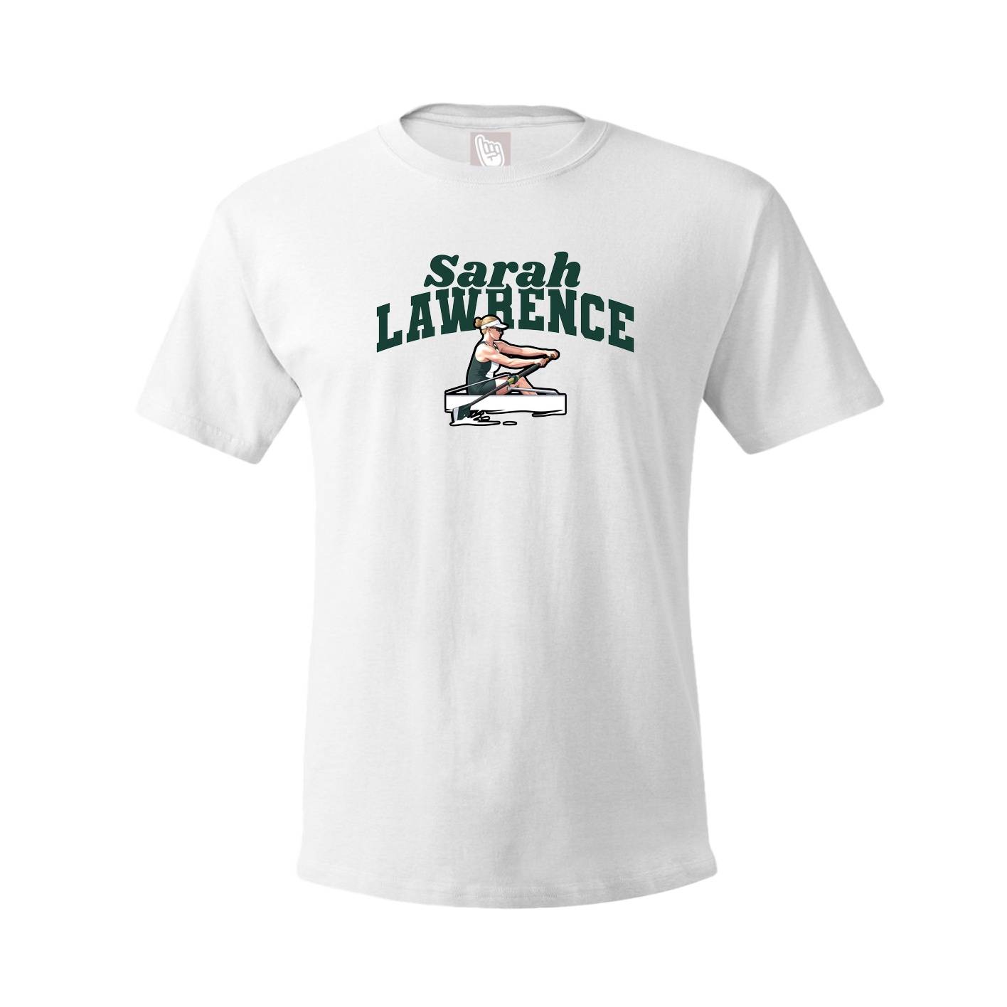Youth Tee — Signature Arch in White