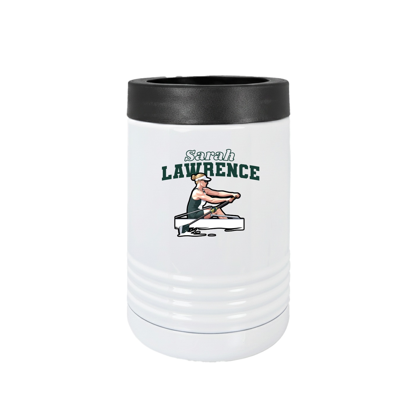 Beverage Holder — Name Arch in White