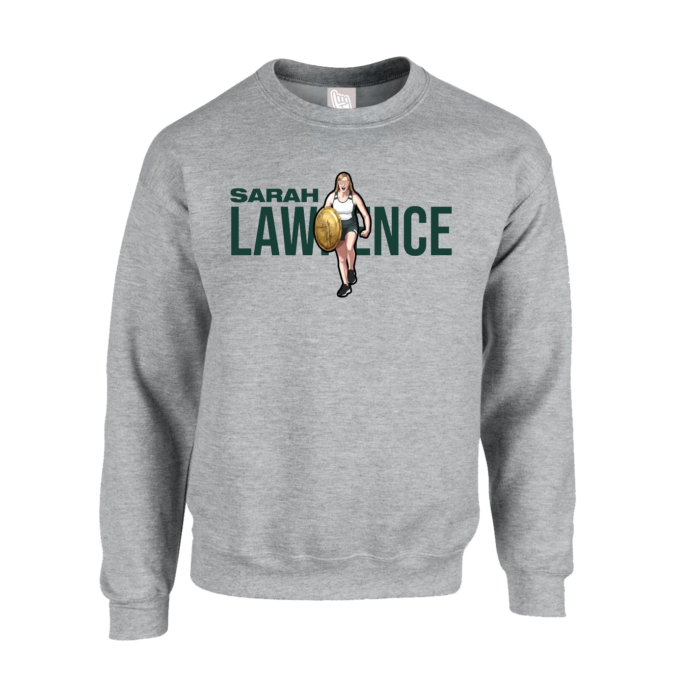 Fleece Crew — Player Name in Grey