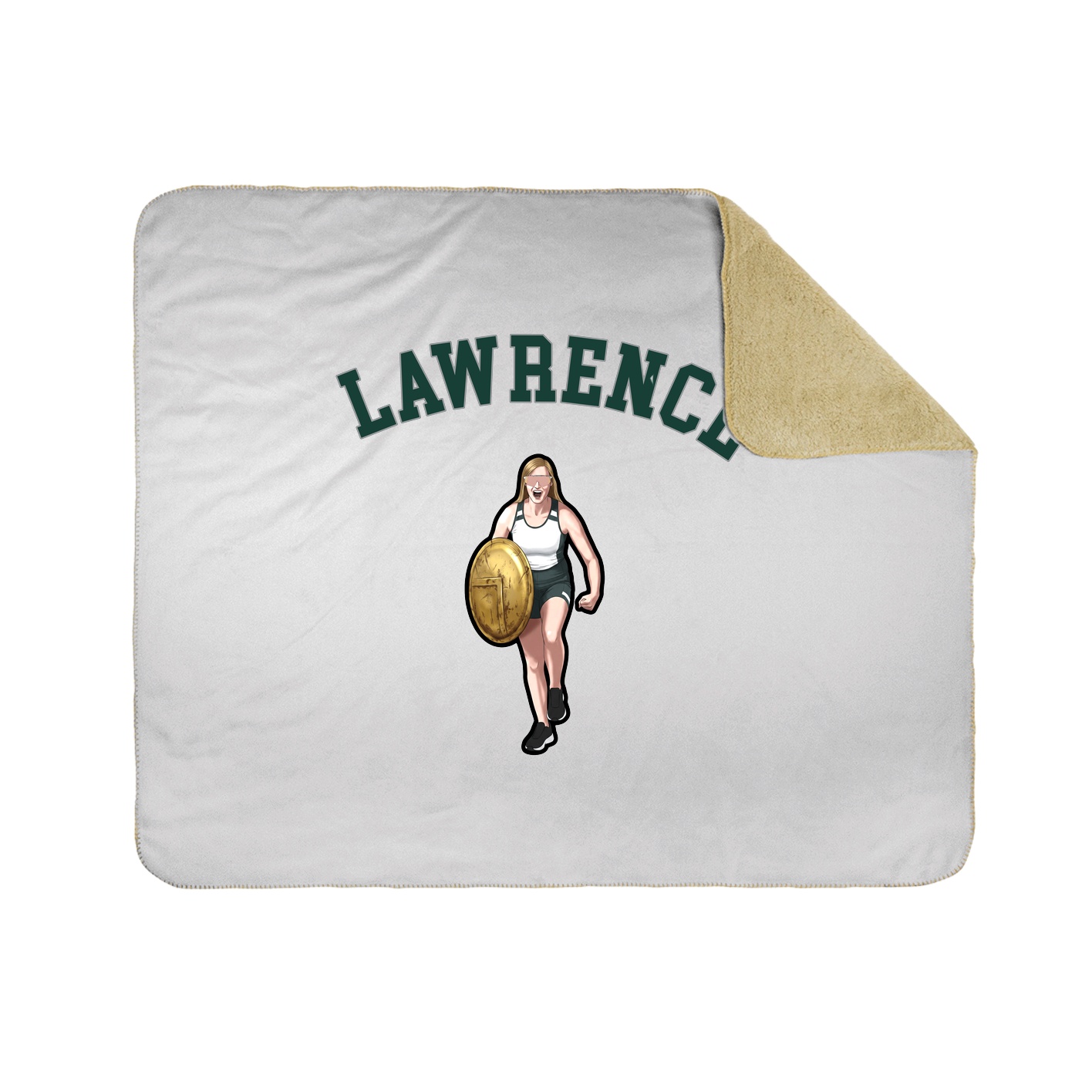 Throw Blanket — Shirsey Arch in White