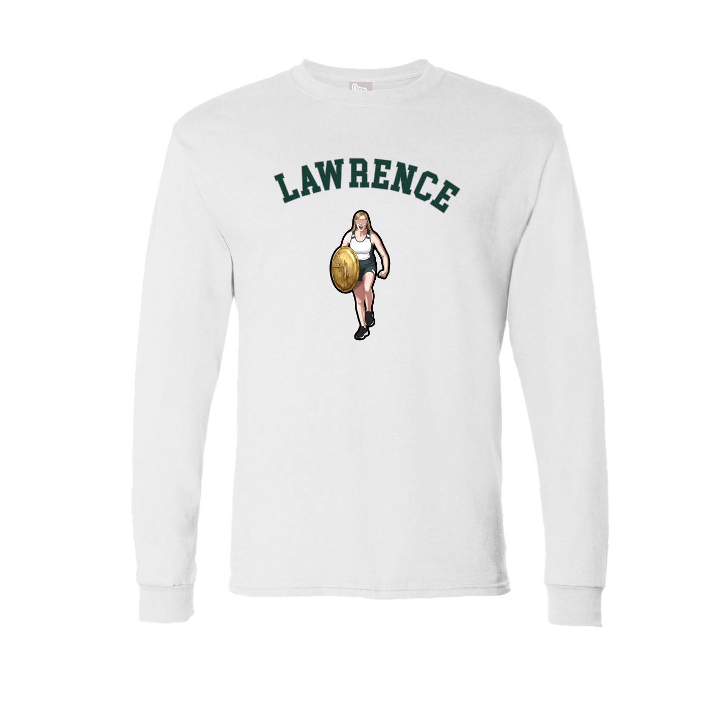 Long Sleeve Tee — Shirsey Arch in White