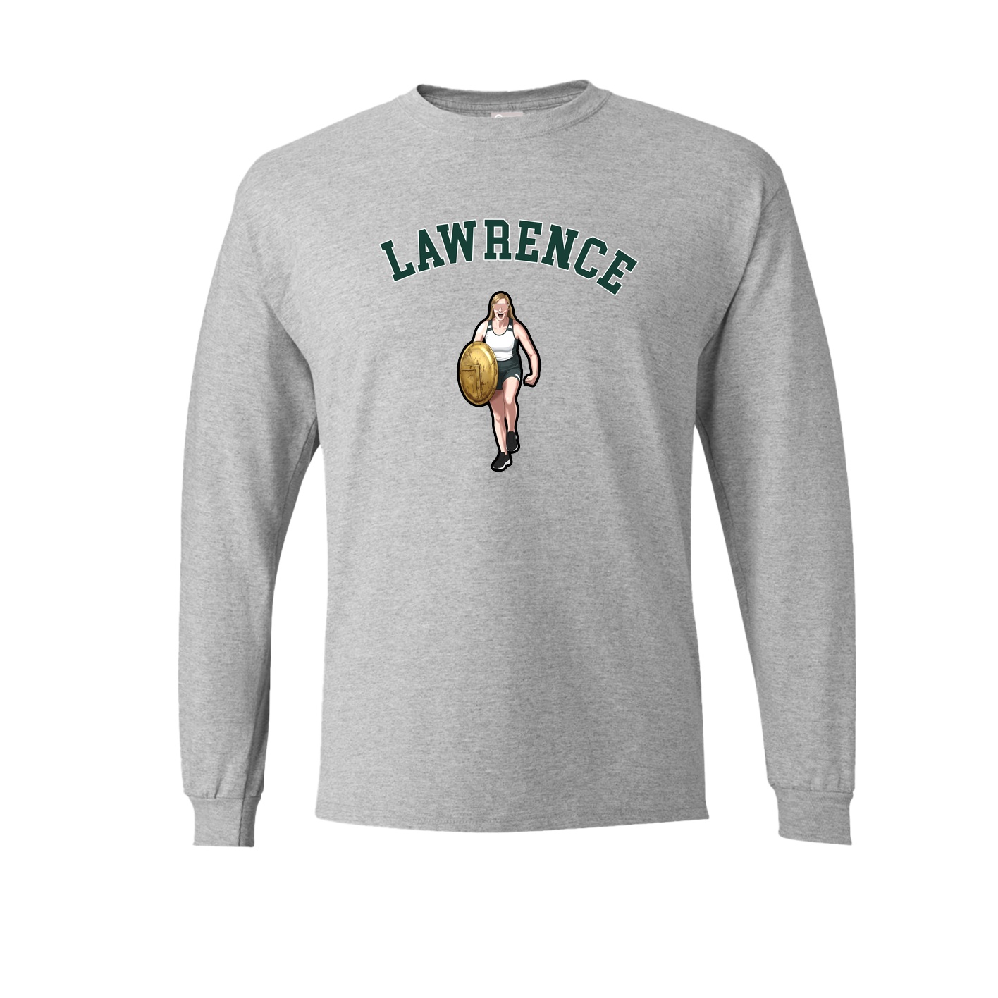 Long Sleeve Tee — Shirsey Arch in Grey