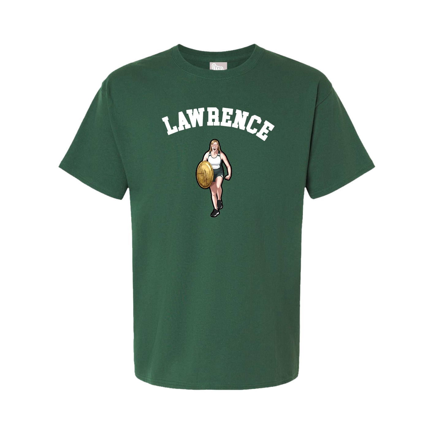 Youth Tee — Shirsey Arch in Green