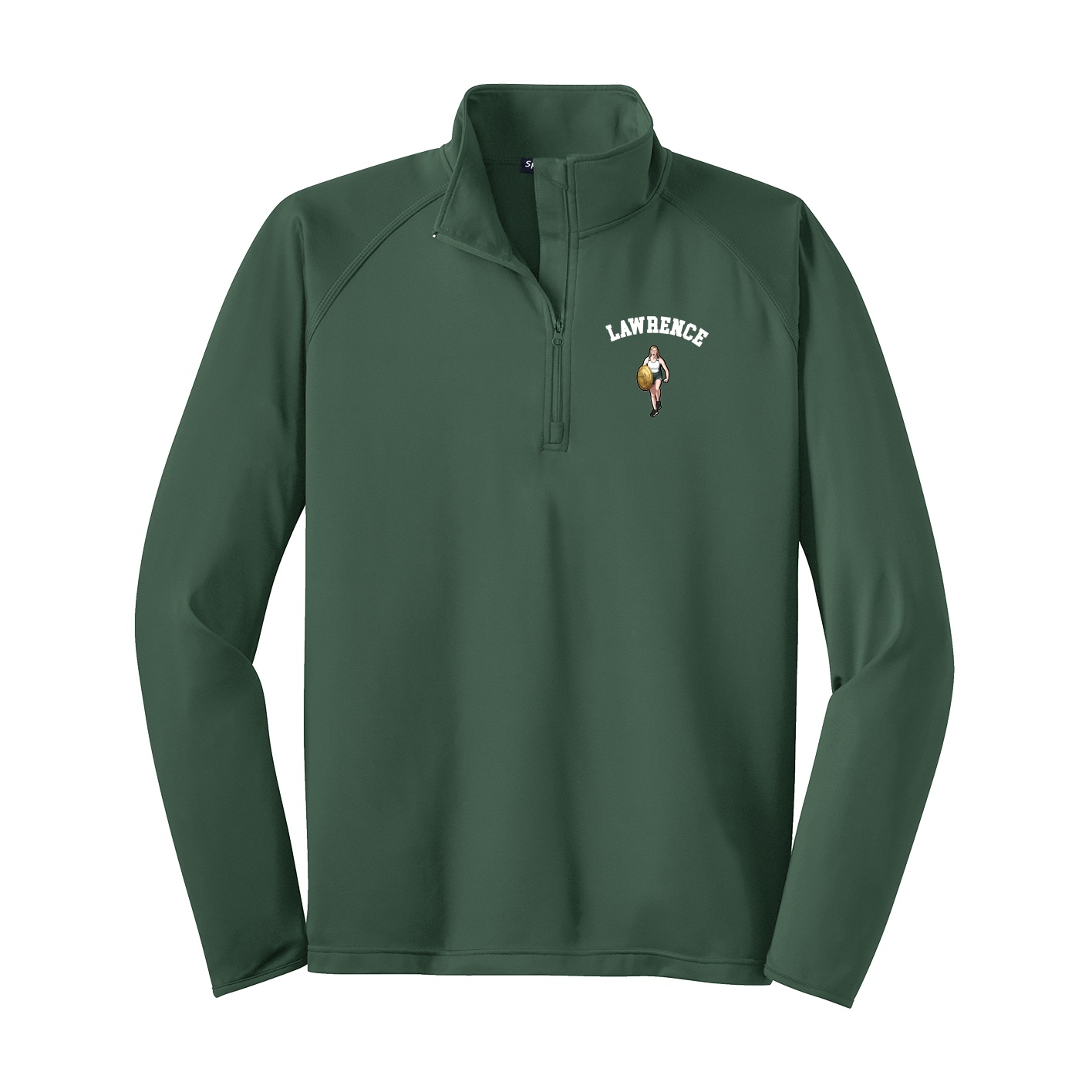 Q-Zip Pullover — Shirsey Arch in Green