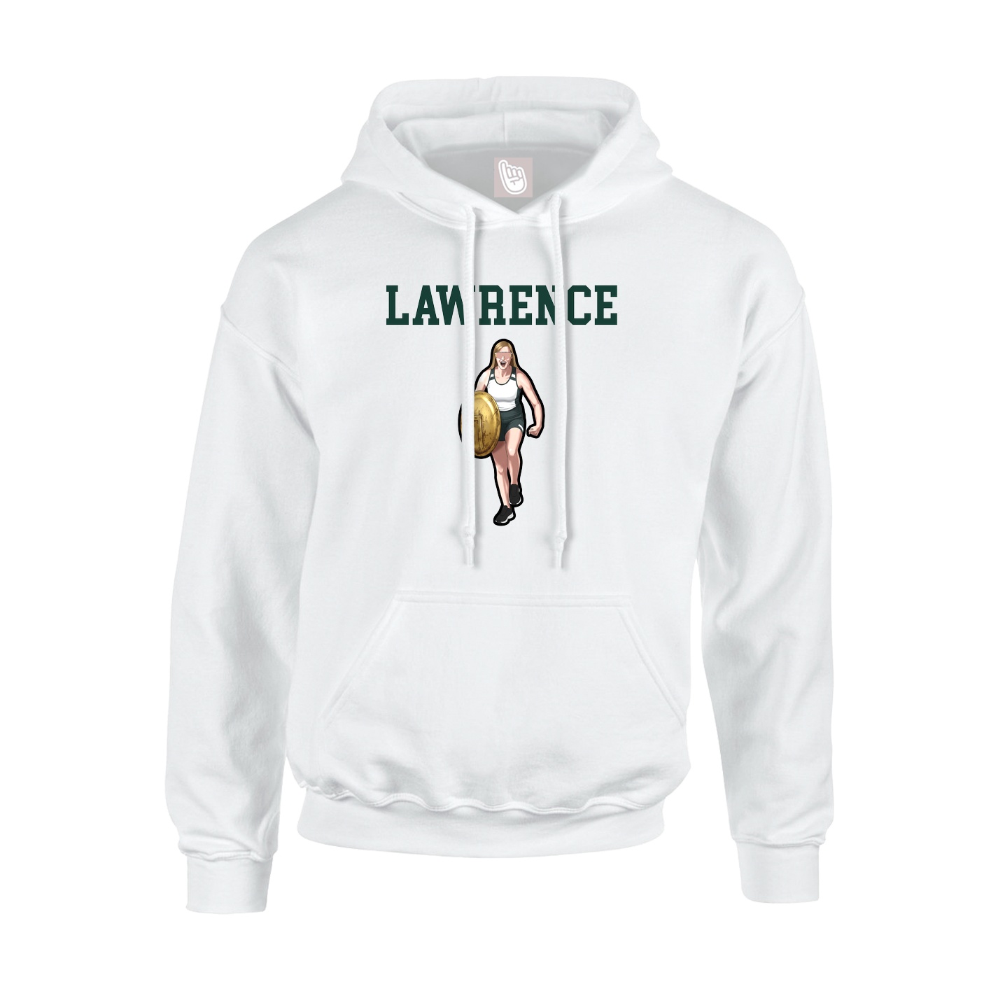 Youth Hoodie — Shirsey in White