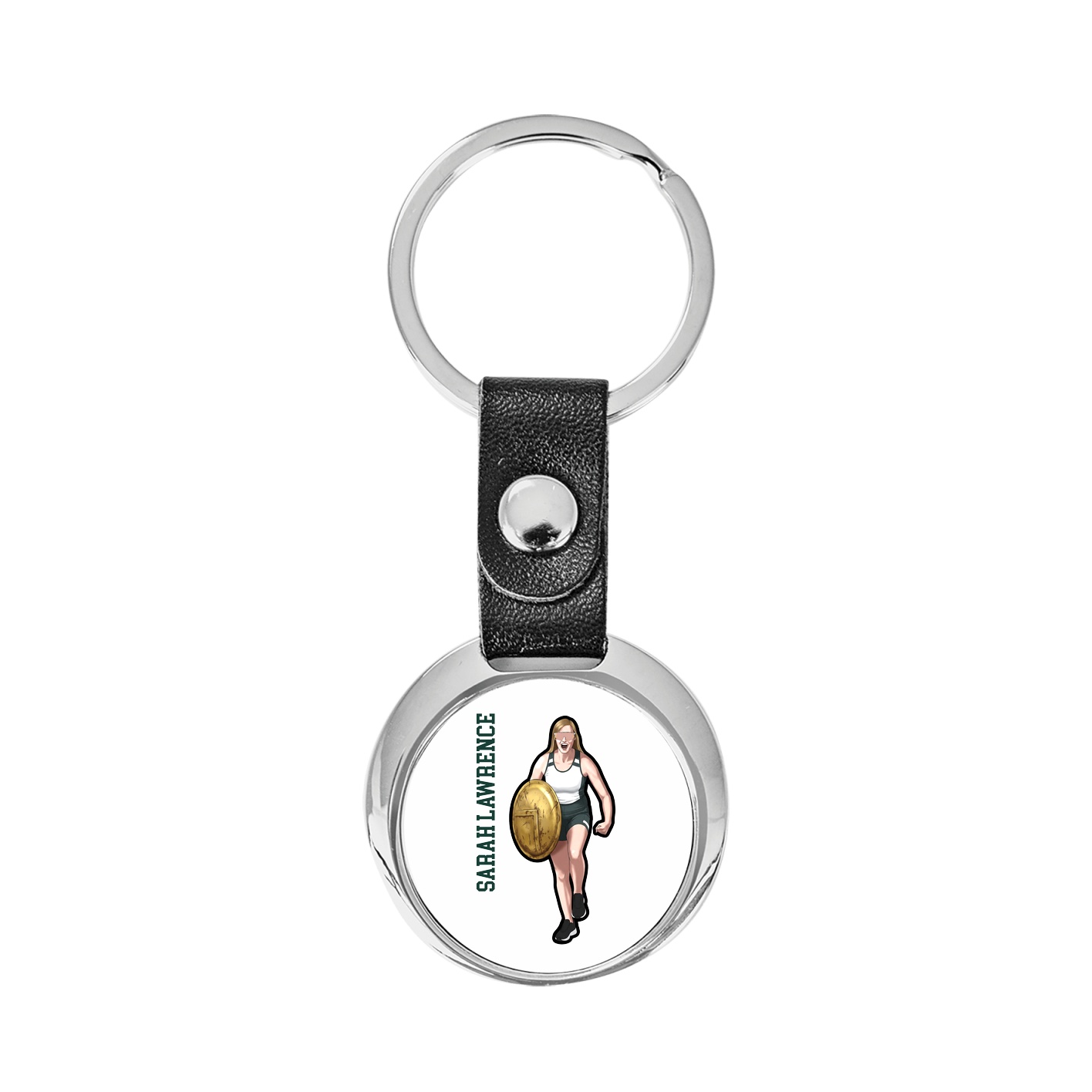 Key Chain — Name Vertical in Classic