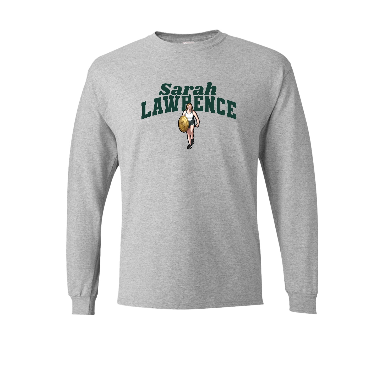 Long Sleeve Tee — Signature Arch in Grey