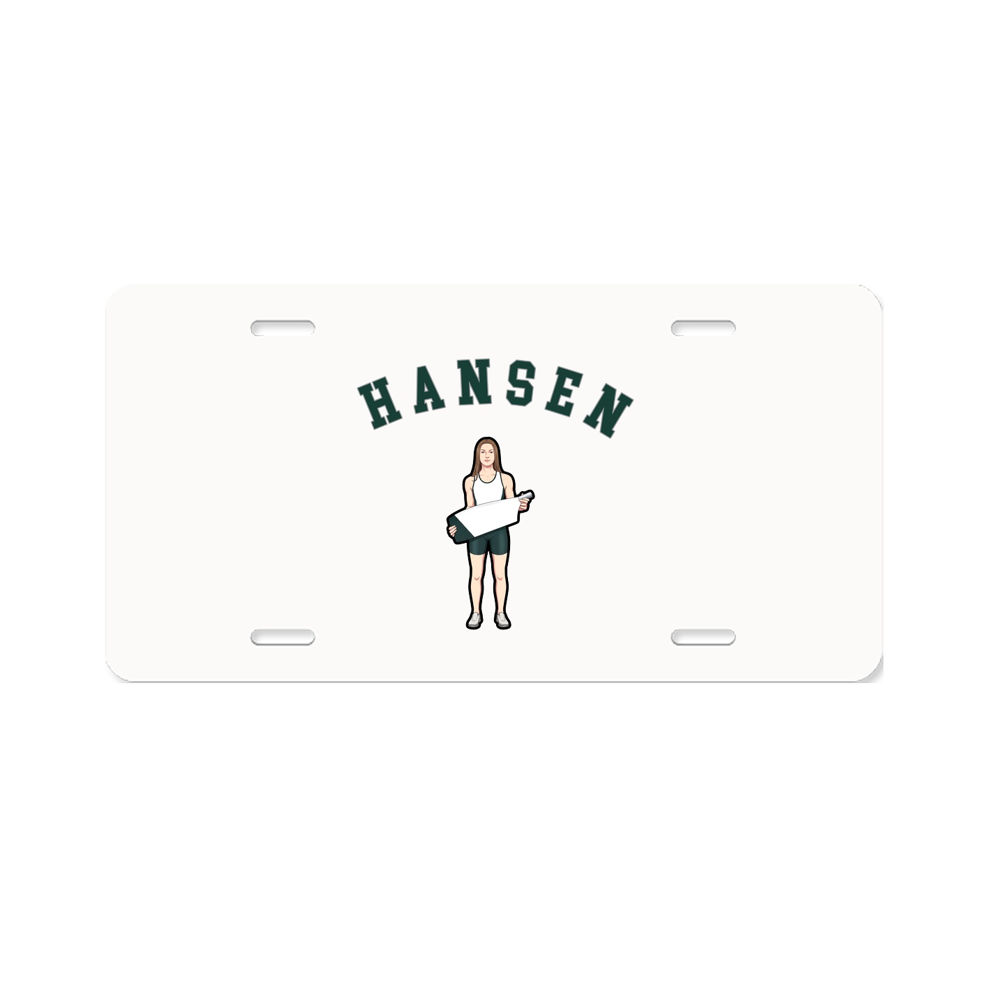 License Plate — Shirsey Arch in Classic