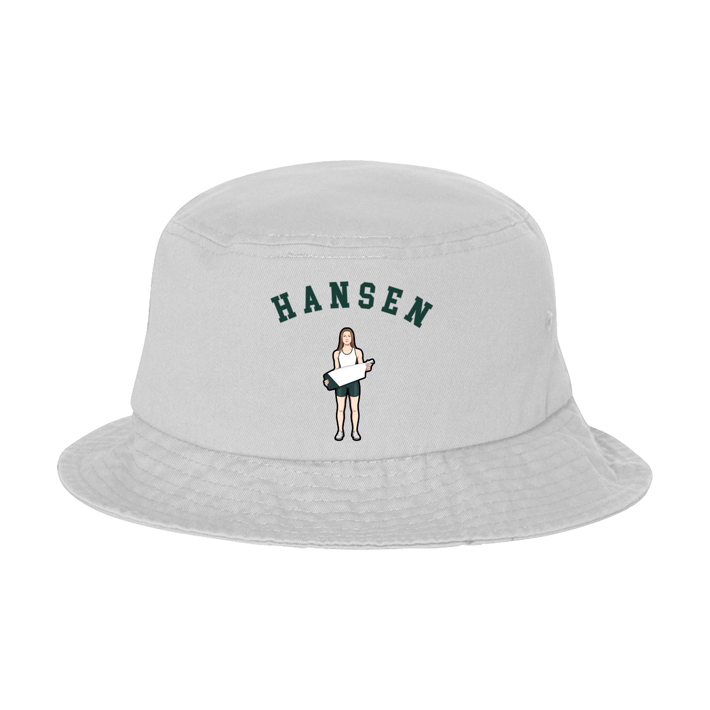 Bucket Cap — Shirsey Arch in White