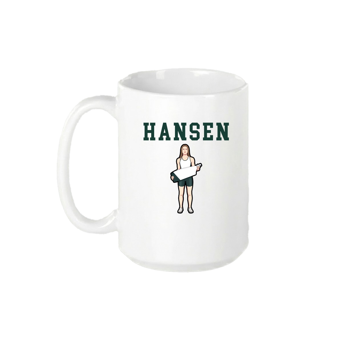 15oz Coffee Mug — Shirsey in White