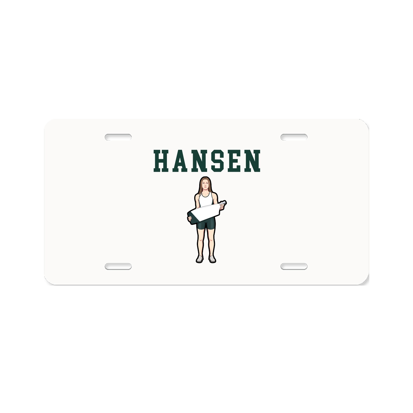 License Plate — Shirsey in Classic