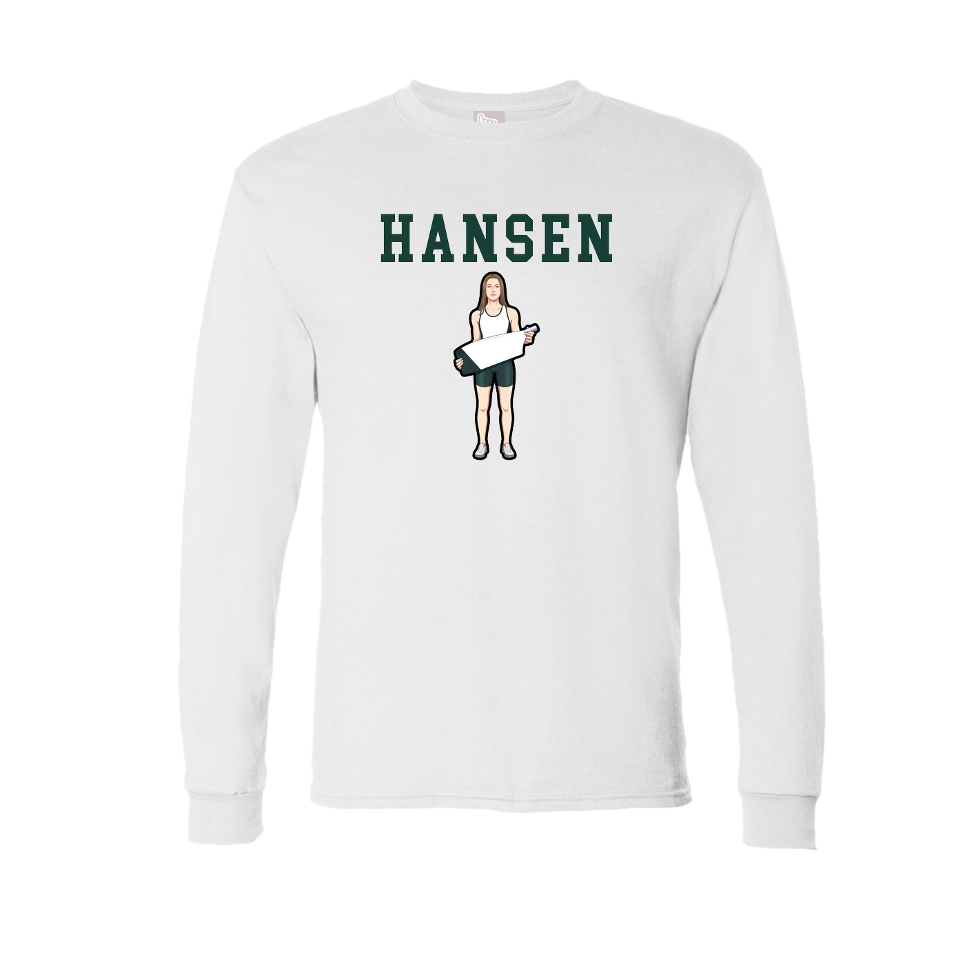 Long Sleeve Tee — Shirsey in White