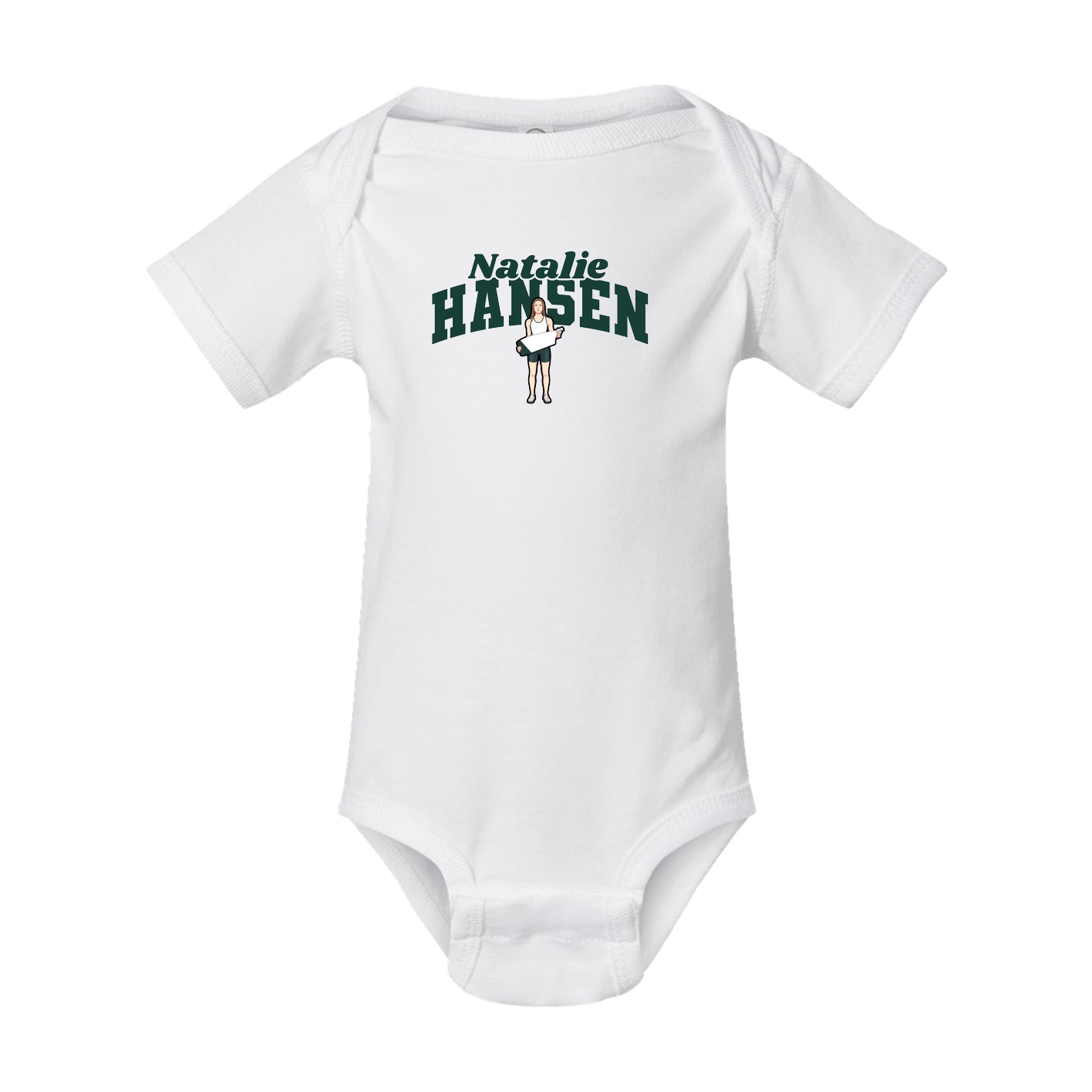 Baby Onesie — Signature Arch in White