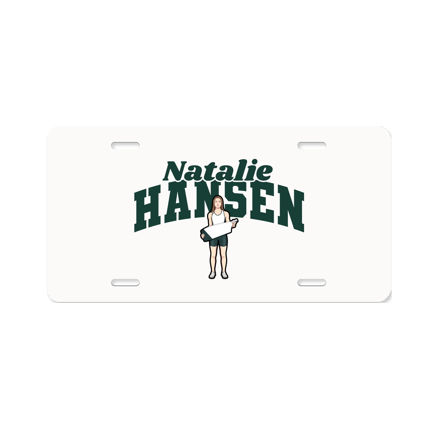 License Plate — Signature Arch in Classic