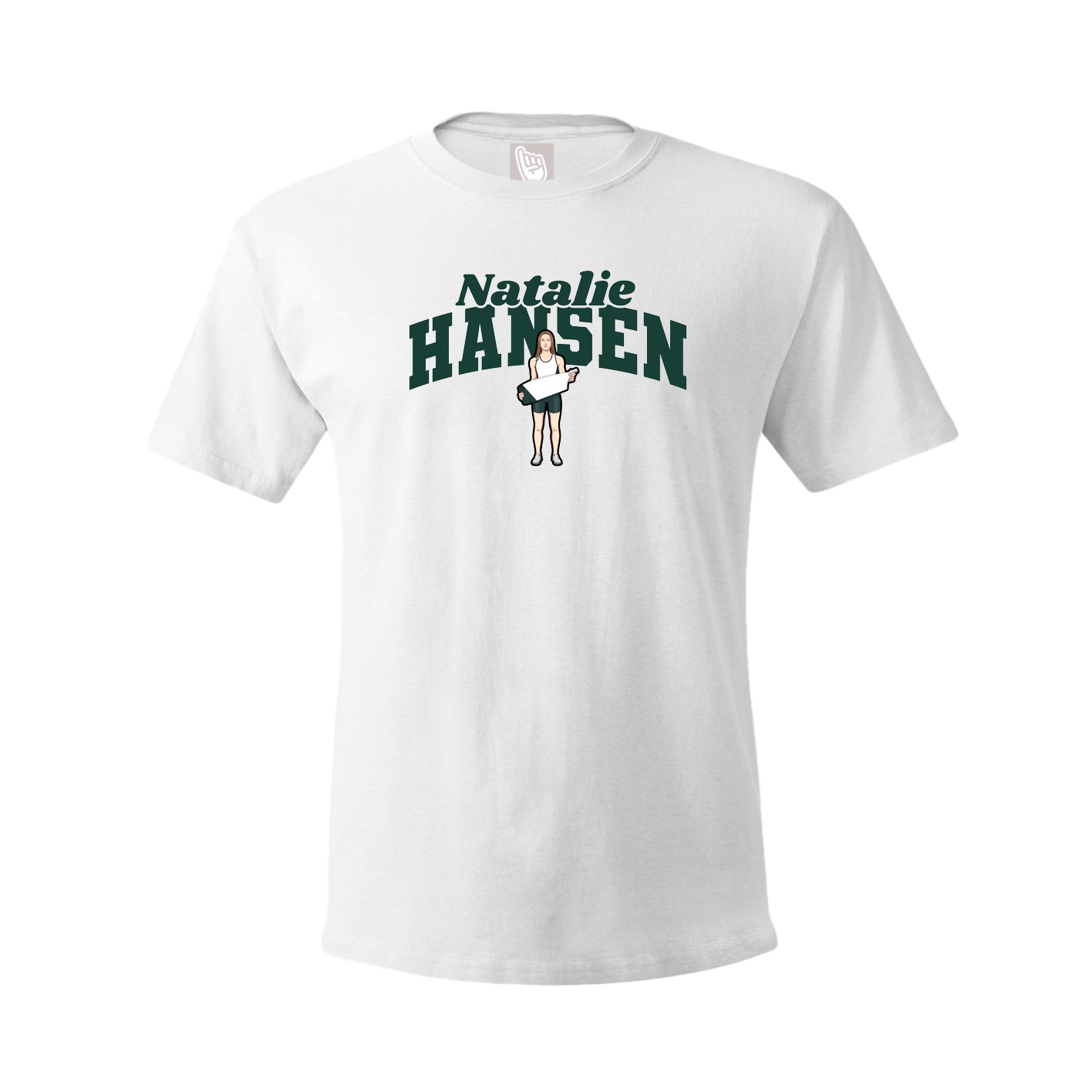 Youth Tee — Signature Arch in White