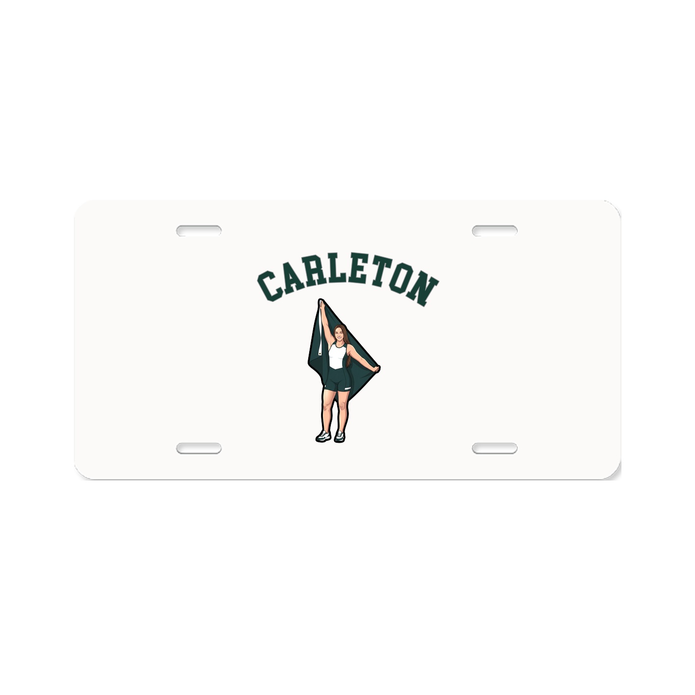 License Plate — Shirsey Arch in Classic