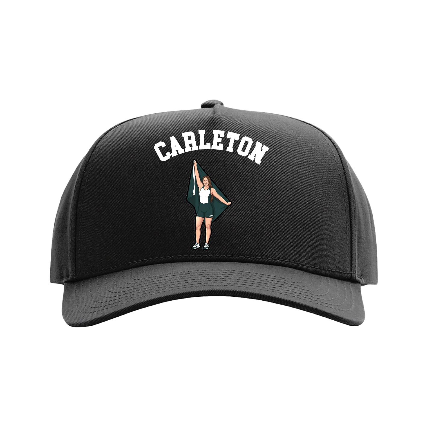 Full Fabric Five-Panel Champ Cap