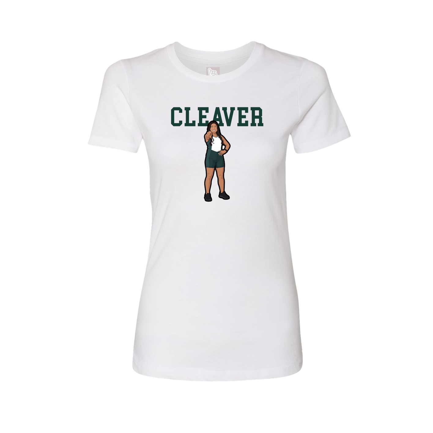 Fitted Women's Tee — Shirsey in White