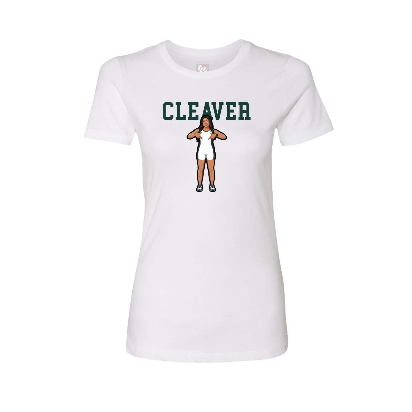 Fitted Women's Tee — Shirsey in White