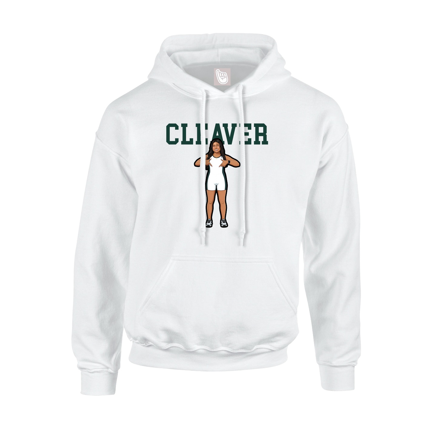 Youth Hoodie — Shirsey in White