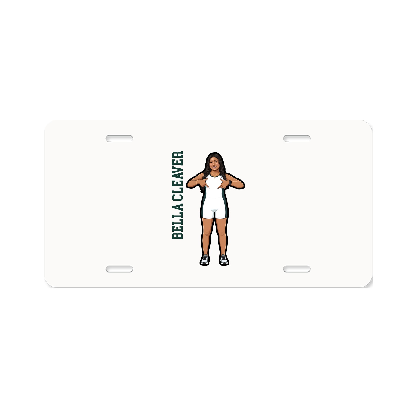 Aluminum License Plate