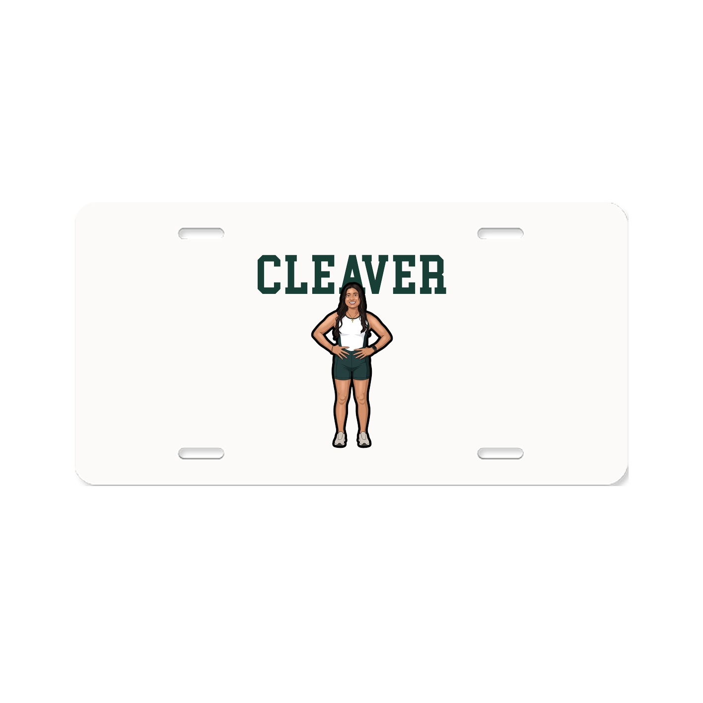 License Plate — Shirsey in Classic