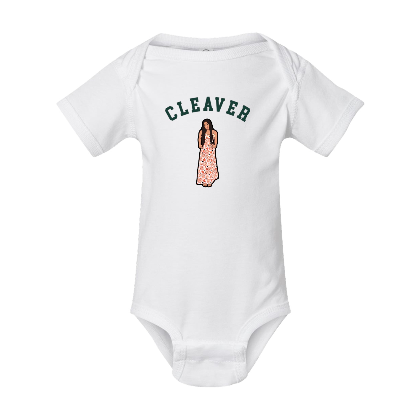 Baby Onesie — Shirsey Arch in White