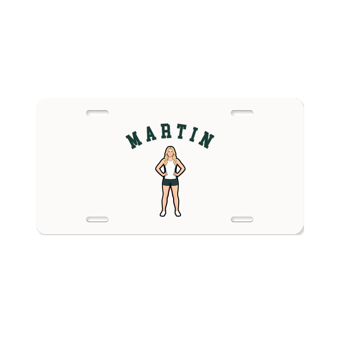 License Plate — Shirsey Arch in Classic