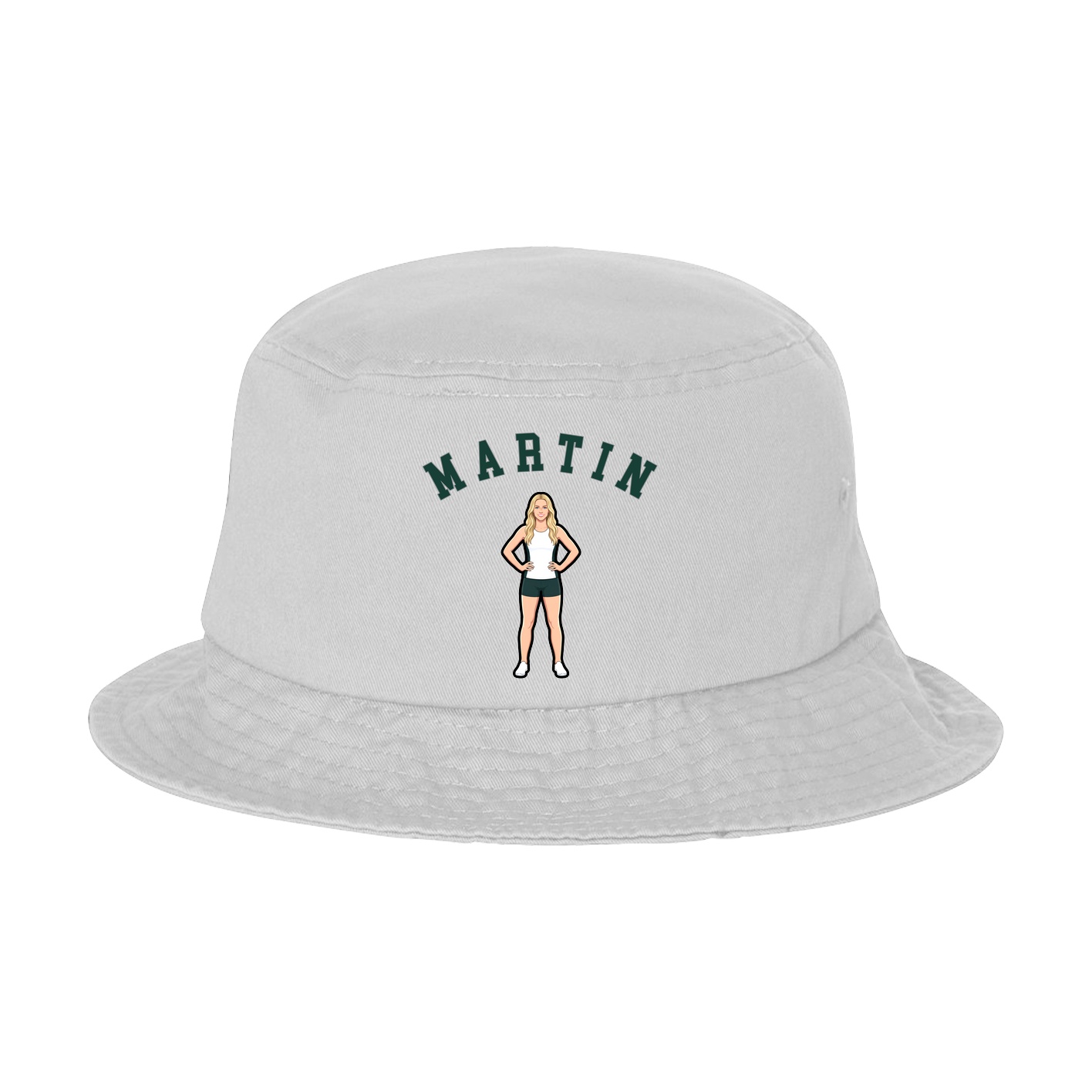 Bucket Cap — Shirsey Arch in White