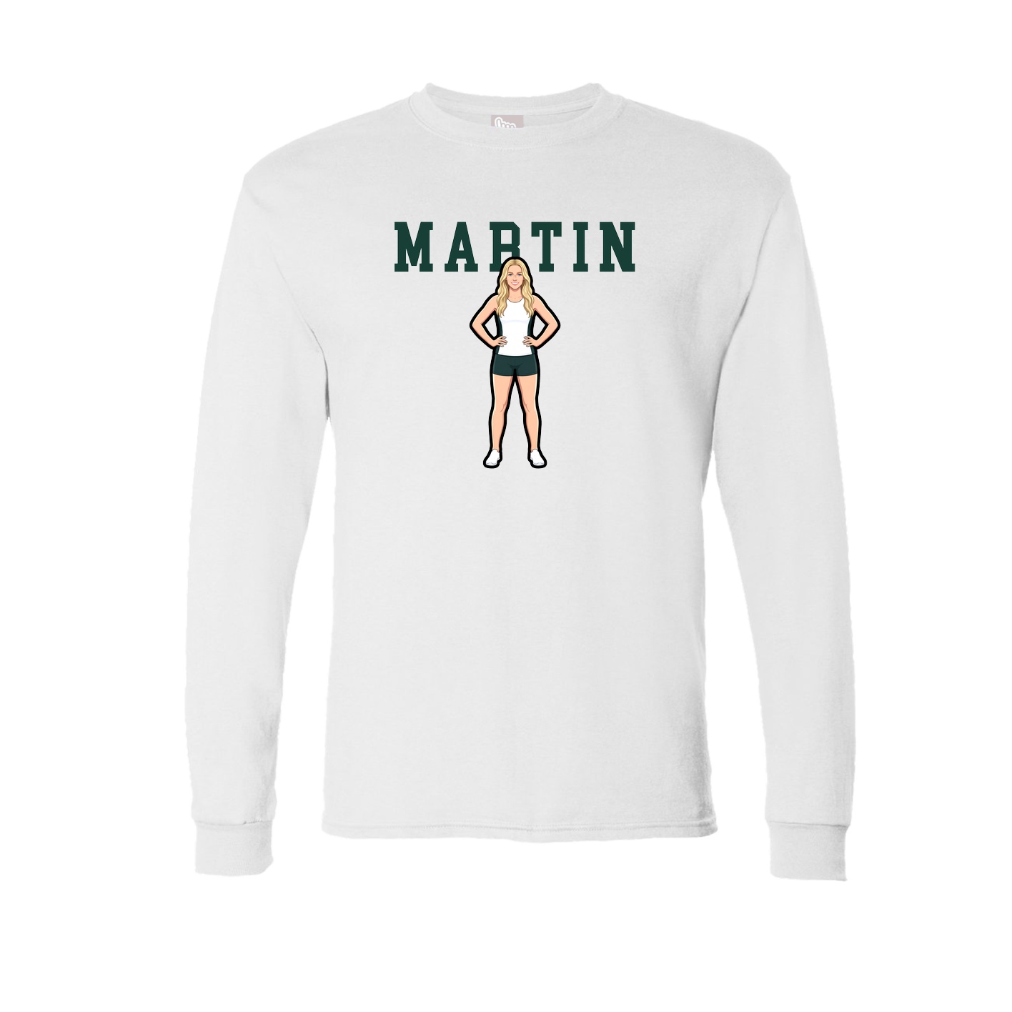 Long Sleeve Tee — Shirsey in White