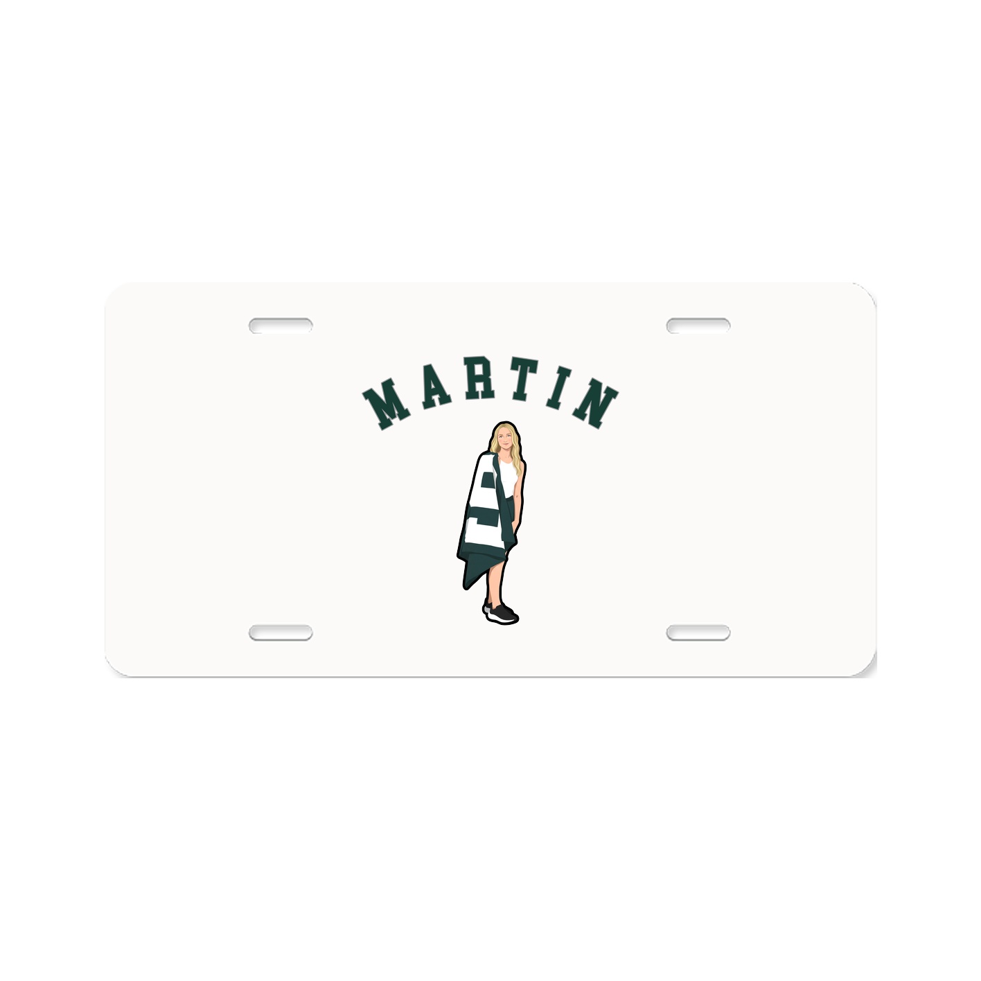 License Plate — Shirsey Arch in Classic