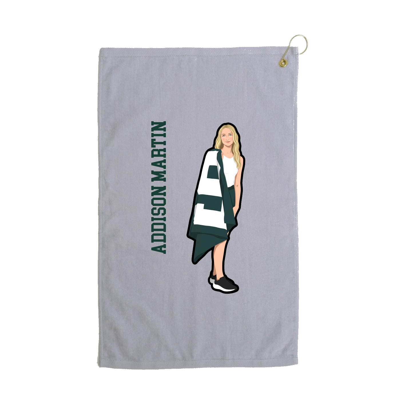 Terry Velour Golf Towel