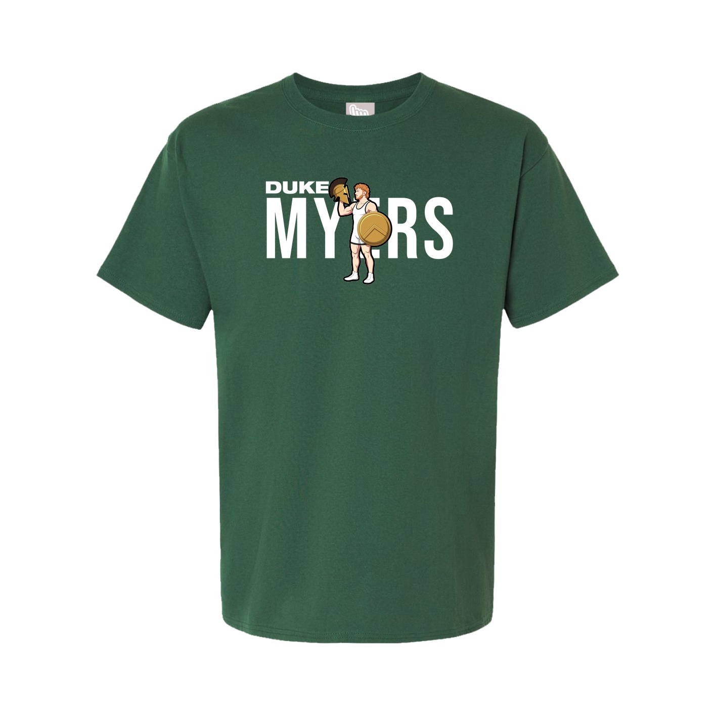 Youth Tee — Player Name in Green