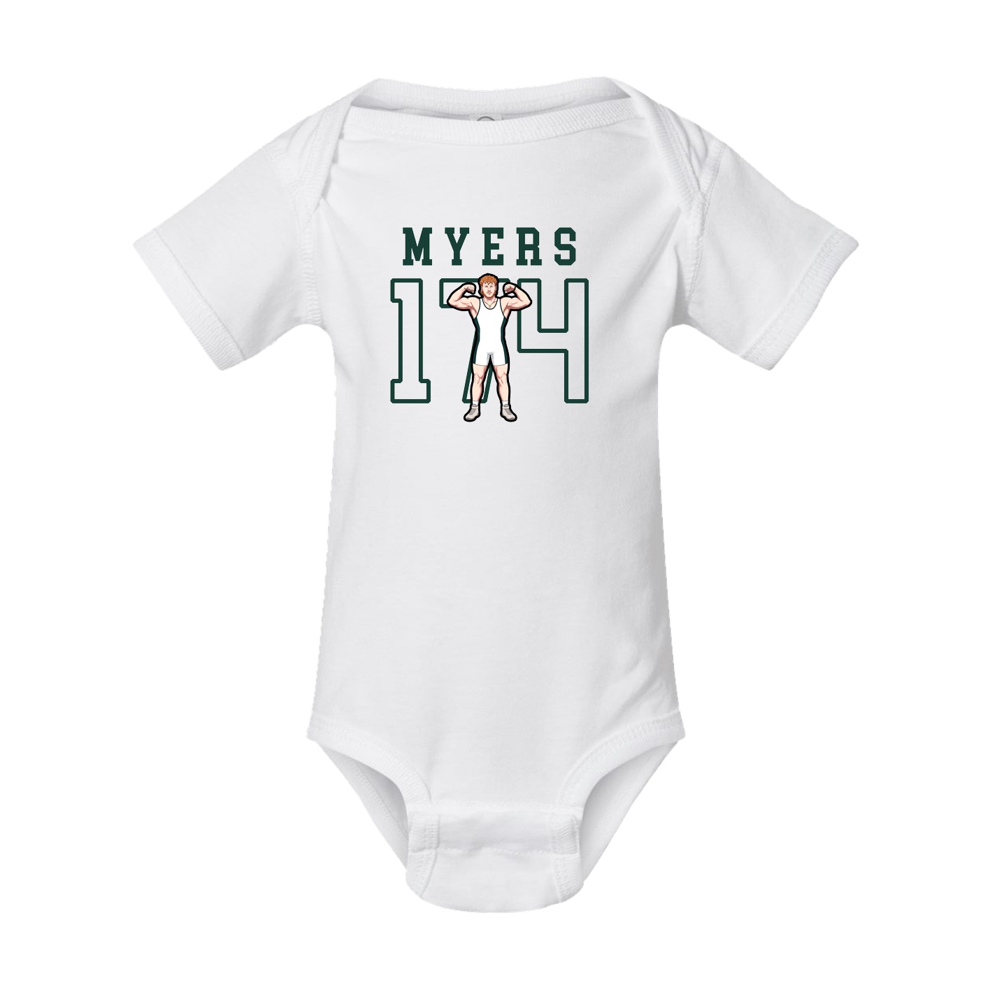 Baby Onesie — Shirsey in White