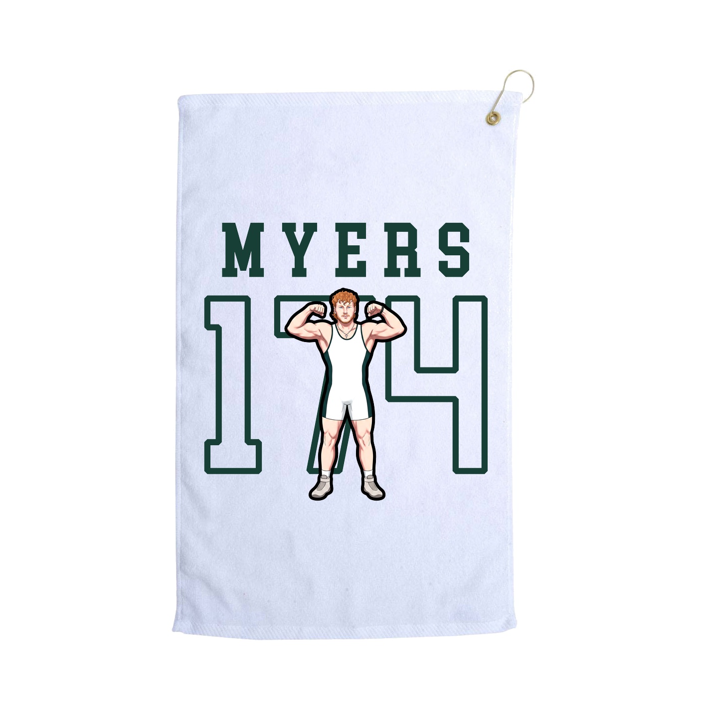 Golf Towel — Shirsey in White