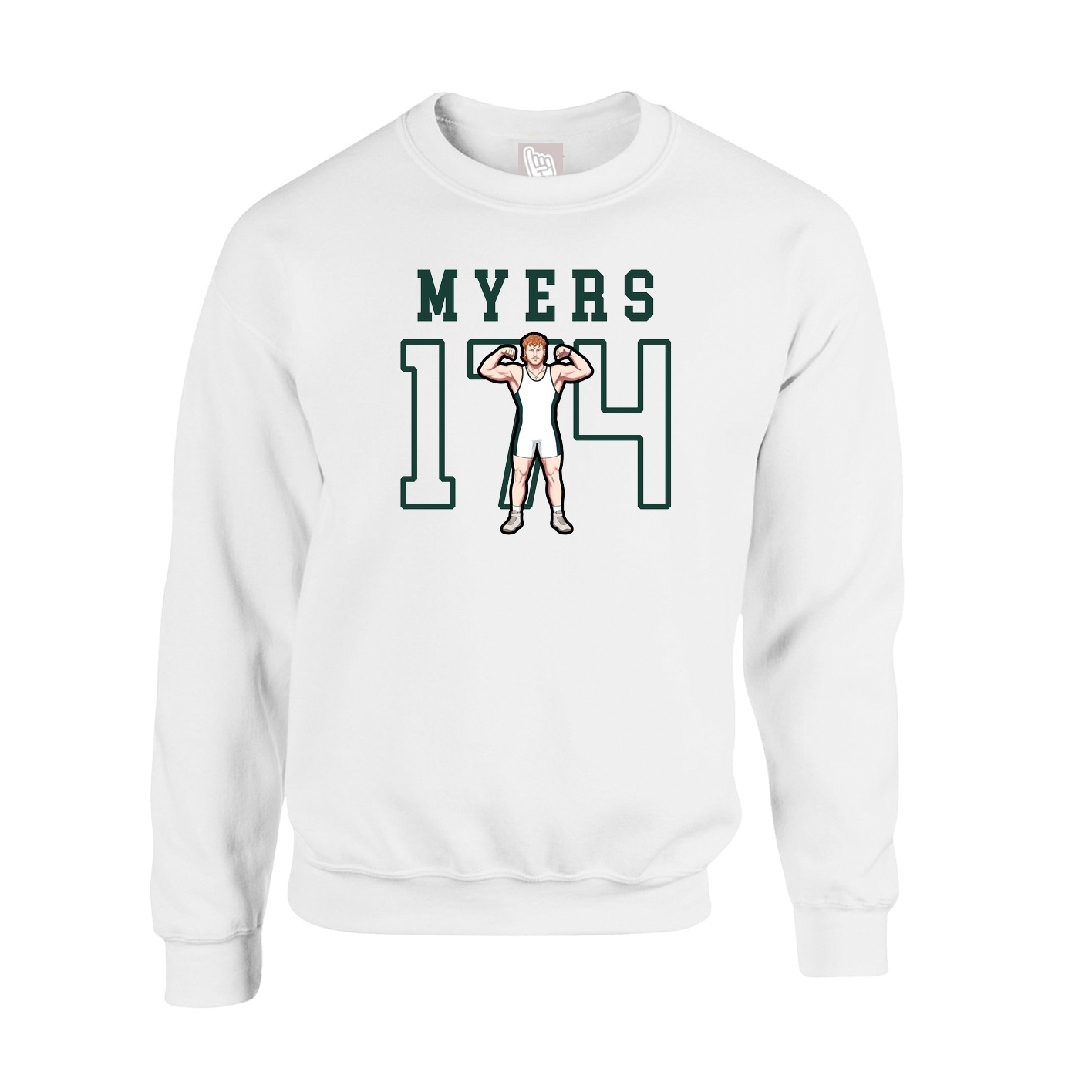 Fleece Crew — Shirsey in White