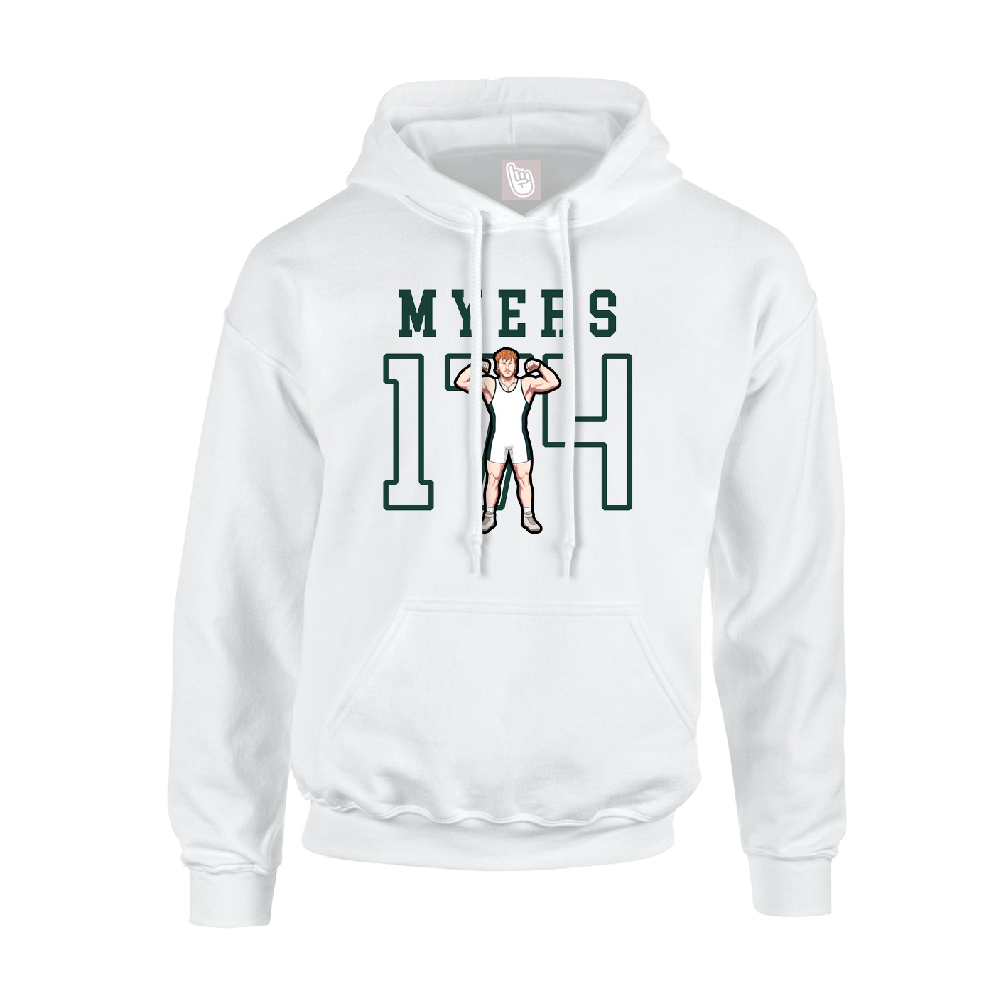 Youth Hoodie — Shirsey in White