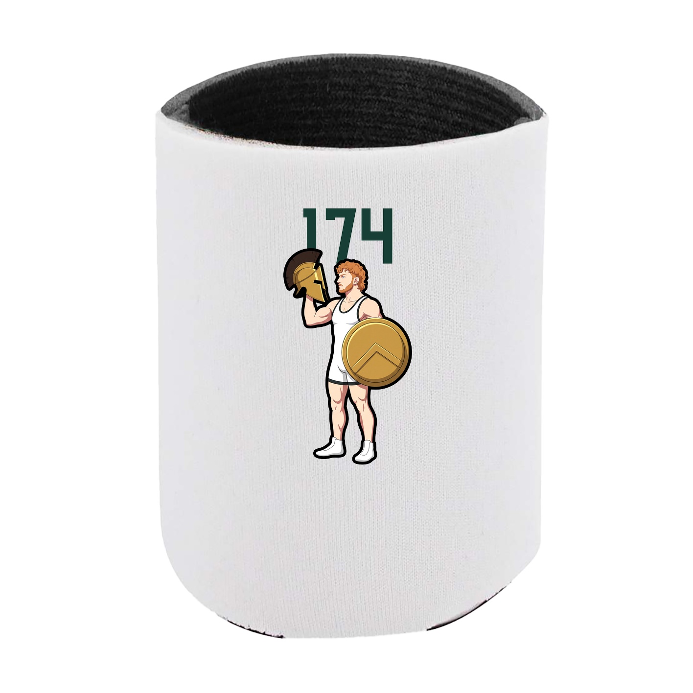 Can Holder — Number Top in White