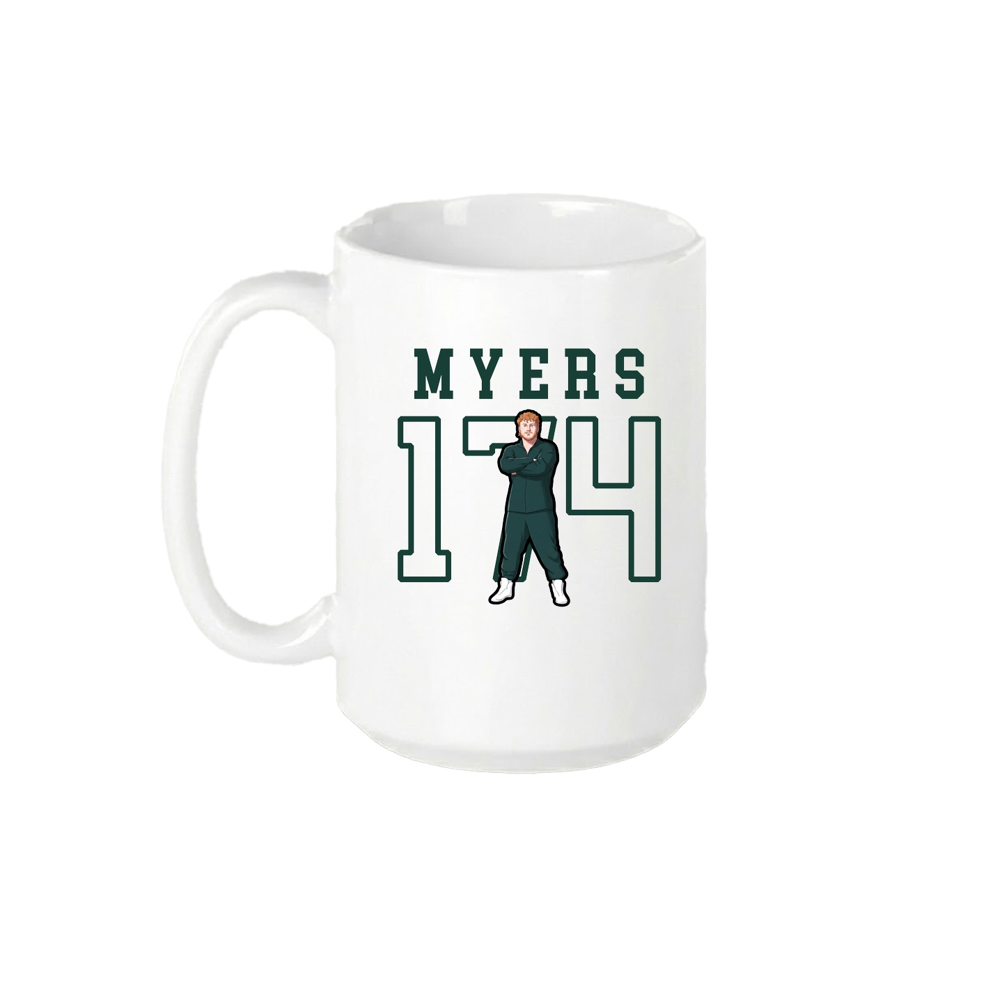 15oz Coffee Mug — Shirsey in White