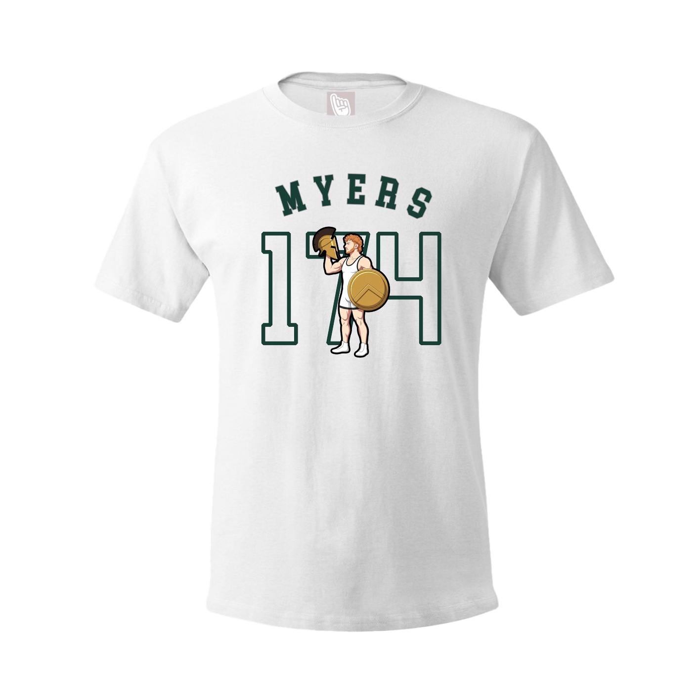 Tee — Shirsey Arch in White