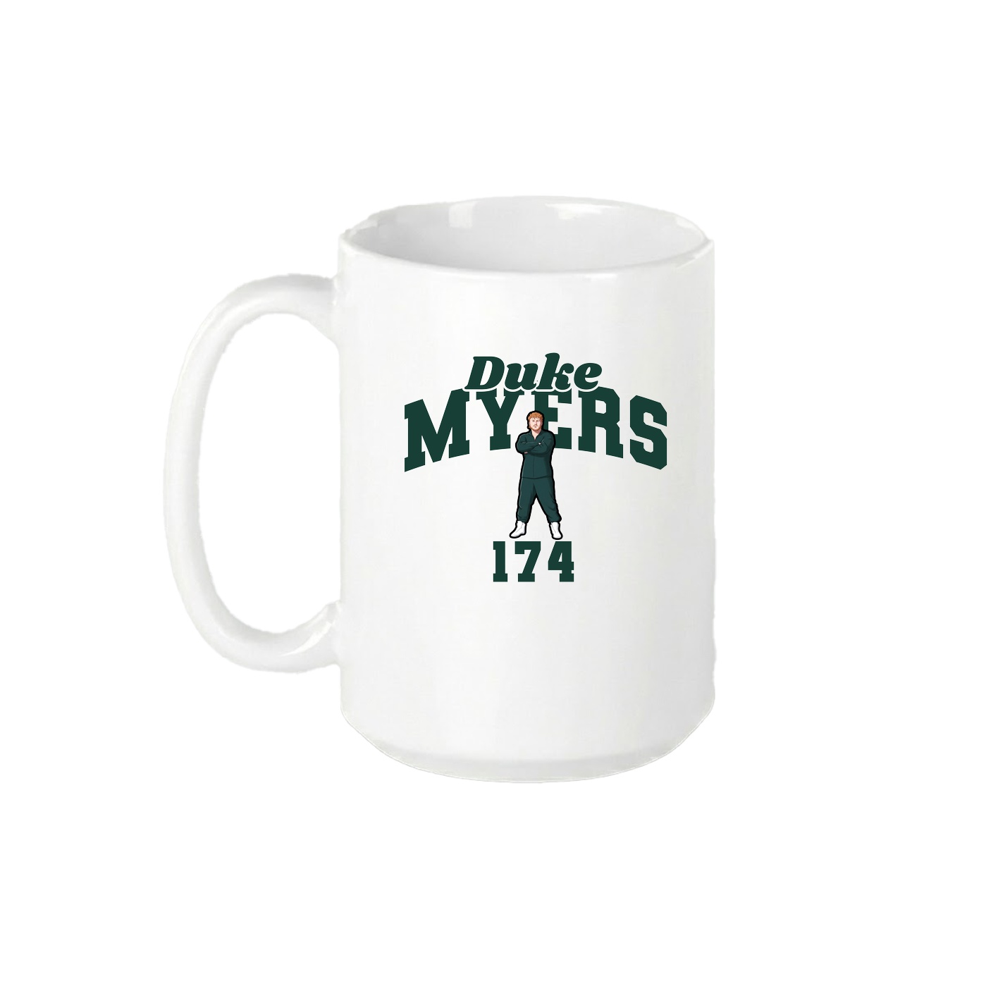 15oz Coffee Mug — Signature Arch in White