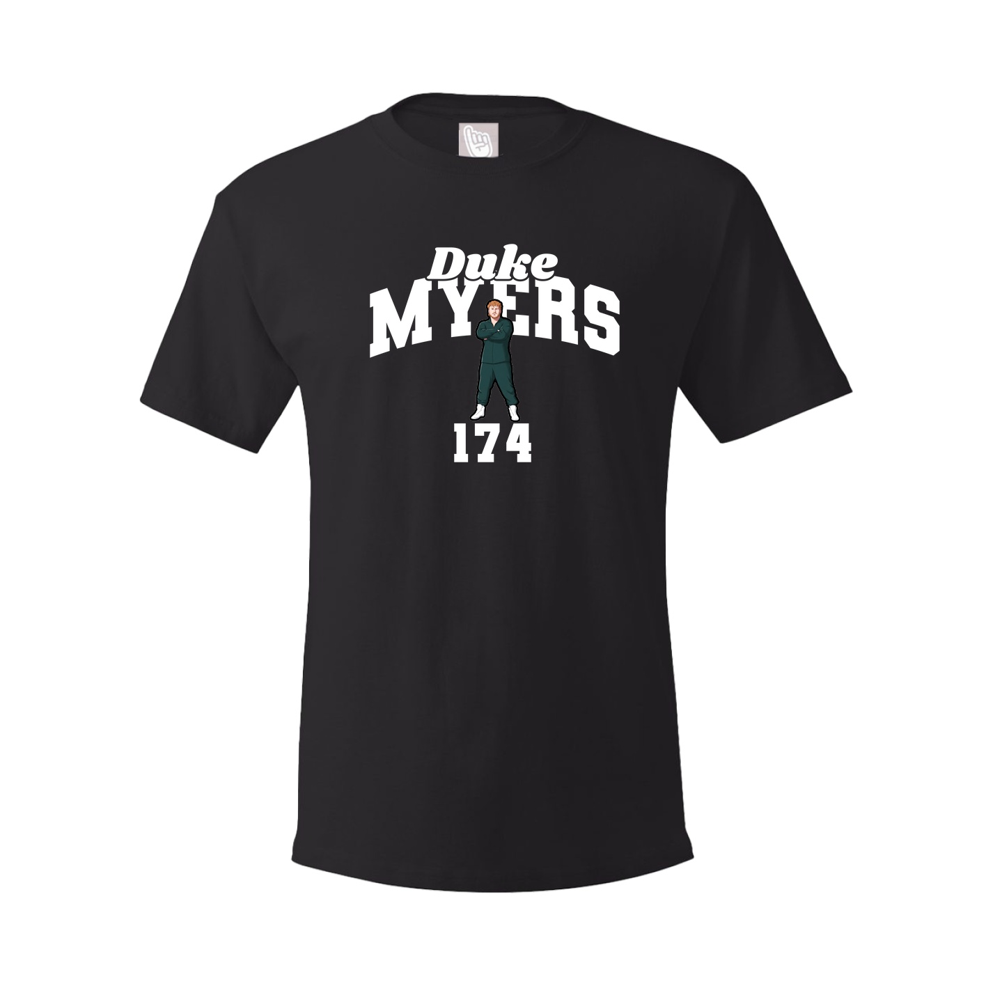 Youth Tee — Signature Arch in Black