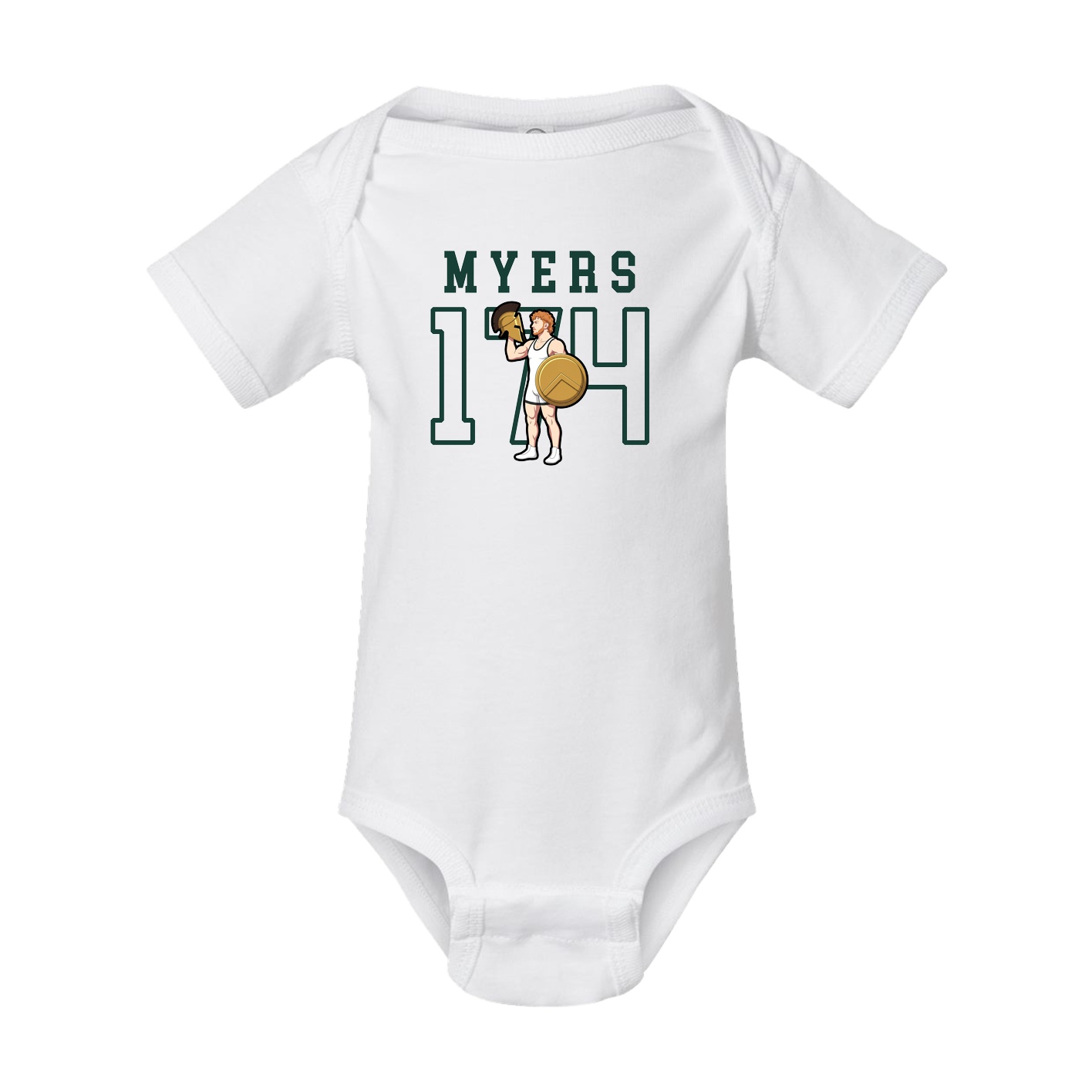 Baby Onesie — Shirsey in White